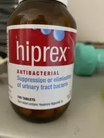 中的糖分和营养成分 Hiprex