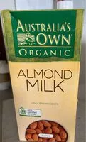 Sucre et nutriments contenus dans Australia s own organic