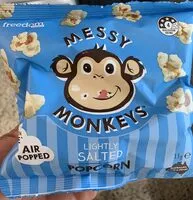 Sugar and nutrients in Messy monkey