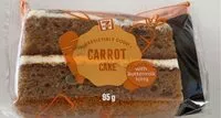 Suhkru kogus sees Carrot cake
