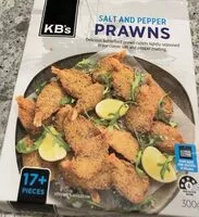入っている砂糖の量 Salt & pepper prawns