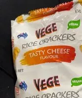 Cantidad de azúcar en Tasty cheese flavour rice crackers