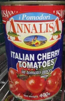 含糖量 Italian Cherry Tomatoes in tomato juice
