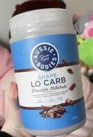 Suhkru kogus sees Shape Lo Carb Chocolate Milkshake
