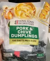 Suhkru kogus sees Pork & chive dumpling