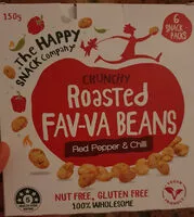 含糖量 Crunchy Roasted Fav-va Beans Red Pepper & Chilli