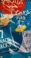 Количество сахара в Plain rice crackers
