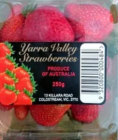 Zucker und Nährstoffe drin Strawberry springs