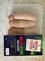 Cantidad de azúcar en Welsh Recipe Pork Sausages