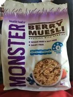 Sokeria ja ravinteita mukana Monster health food