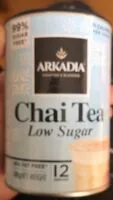 Количество сахара в Chai tea low sugar