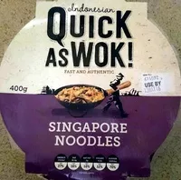 Gula dan nutrisi di dalamnya Quick as wok