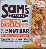 Sugar and nutrients in Sam s pantry