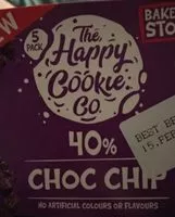 Sugar and nutrients in The happy cookies co