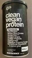 चीनी की मात्रा Clean vegan protein