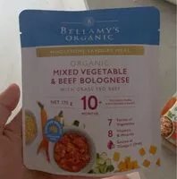 चीनी की मात्रा Mixed vegetable & beef bolognese