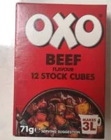含糖量 Beef Flavour Stock Cubes