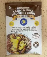 İçindeki şeker miktarı Organic Cacoa & Maca Smoothiebowl