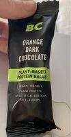 Amount of sugar in Orange dark chocolate