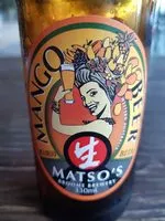 中的糖分和营养成分 Matso s