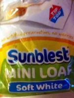 Количество сахара в Mini loaf Soft white bread