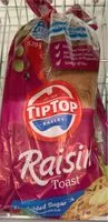 Jumlah gula yang masuk Raisin toast