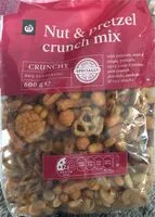 चीनी की मात्रा Nut and prezel crunch mix