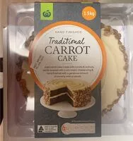 Suhkru kogus sees Carrot cake