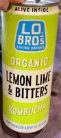 चीनी की मात्रा Lemon & Lime Bitters Kombucha