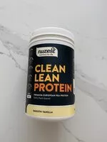 Zuckermenge drin Smooth vanilla clean lean protein