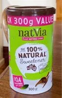 Количество сахара в 100% natural sweetner
