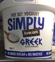 含糖量 Pot Set Greek  Yoghurt