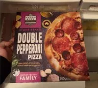 चीनी की मात्रा Double pepperoni pizza