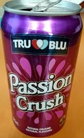 Sugar and nutrients in Tru blu