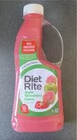 Sokerin määrä sisällä Diet Rite Cordial