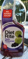 Sokerin määrä sisällä Apple Blackcurrant Cordial