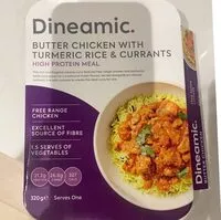 Amount of sugar in Butter Chicken with Turmeric Rice and Currants