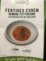 İçindeki şeker miktarı Gemüse Fettuccine