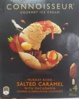 Cantidad de azúcar en Connoisseur Ice Cream Salted Caramel