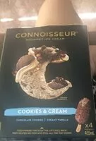 Cantidad de azúcar en Cookies and cream connoisseur