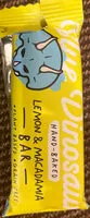 入っている砂糖の量 lemon & macadamia bar