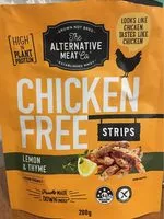 Sugar and nutrients in The alternative meat co