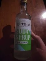 चीनी की मात्रा Soda Syrup Sour Apple