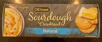 入っている砂糖の量 Sourdough Crispbread