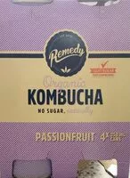 İçindeki şeker miktarı Organic Kombucha - Passionfruit