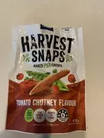 İçindeki şeker miktarı Baked Pea Crisps - Tomato Chutney Flavour