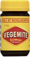 中的糖分和营养成分 Vegemite