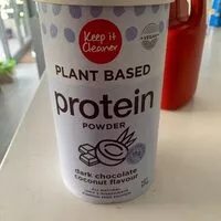 Sokerin määrä sisällä Plant based protein powered