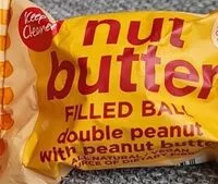 Sokerin määrä sisällä Nut butter filled ball