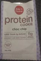 Sokerin määrä sisällä Protein cookie